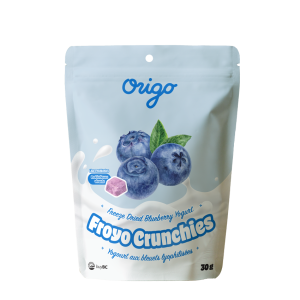 Blueberry froyo crunchies