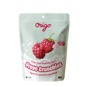 Raspberry froyo crunchies