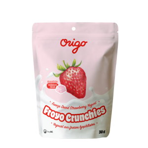 Strawberry froyo crunchies